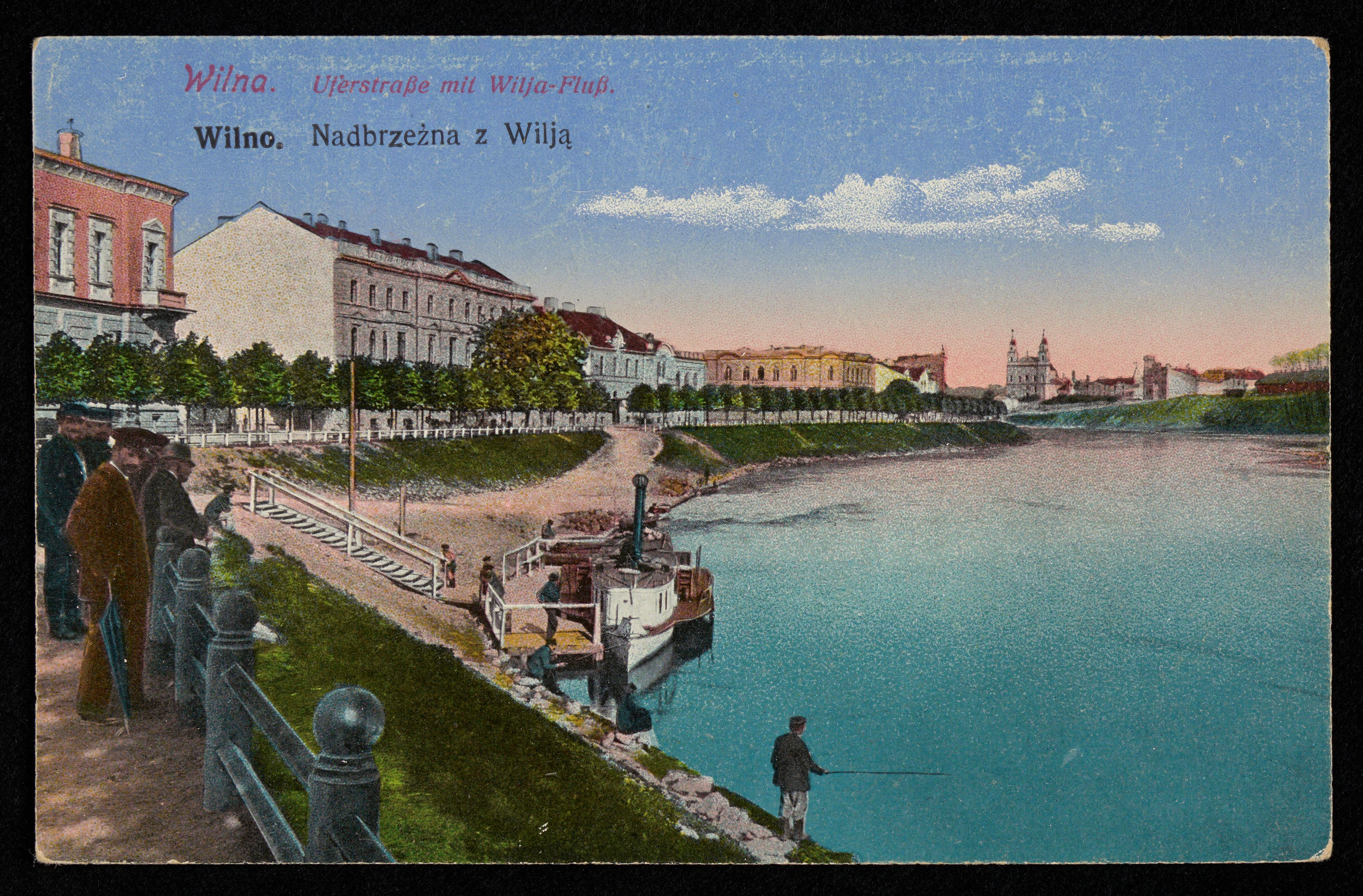 Wilno: Nadbrzeżna z Wilja