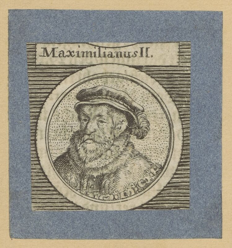 Portret cesarza Maksymiliana II (1527-1576) / twórca nieznany