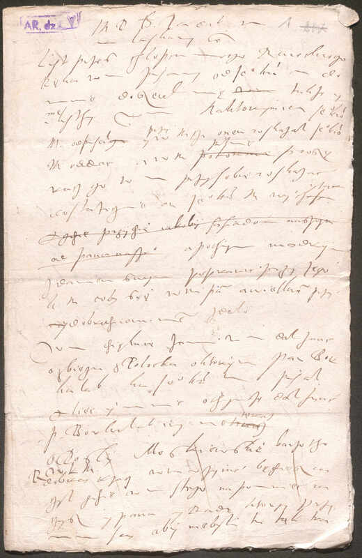 List podkanclerzego litewskiego Ostafiego Wołłowicza z częściowym opisem sejmu 1576 r.