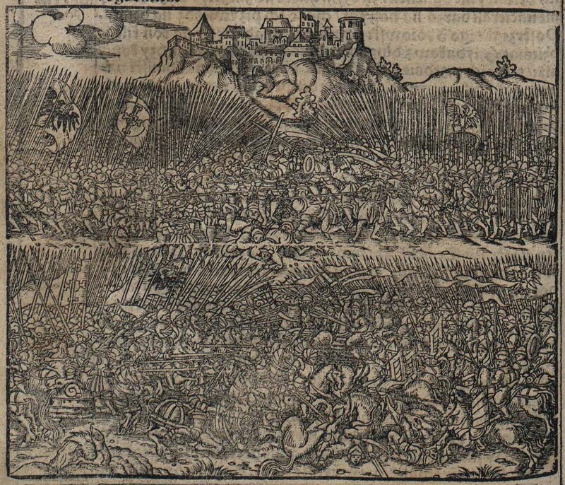 Bitwa pod Lubiszewem, 17 kwietnia 1577 r. / Alessandro Guagnini (1611)