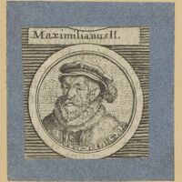 Portret cesarza Maksymiliana II (1527-1576) / twórca nieznany