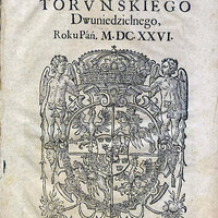 Strona tytułowa druku konstytucji sejmu 1626
