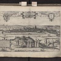 Gdańsk, 16 w. - panorama / Georg Braun